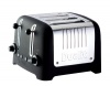 Dualit Lite Traditional Design 46245 CHUNKY Toaster in Black Soft Touch Finish