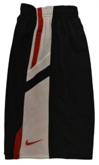 Nike Boys Reversible Basketball Shorts Black/White/Red-Small