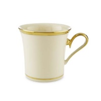 Lenox Eternal Gold Banded Ivory China Mug Lenox Eternal Gold Banded Ivory China Mug