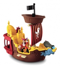 Fisher-Price Disney's Jake and The Never Land Pirates Hook's Jolly Roger Pirate Ship Fisher-Price Disney's Jake and The Never Land Pirates Hook's Jolly Roger Pirate Ship
