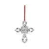 Reed & Barton Francis I Pierced Cross Ornament, 3-1/2-Inch