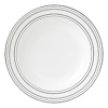 Sparkling platinum and mica accent this decidedly contemporary Vera Wang soup bowl, lending a look that's fresh and dimensional.