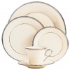 Lenox Solitaire Platinum Banded Ivory China Cup