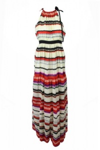 10 Crosby Derek Lam Womens Stripe Halter Maxi Dress 10 Crosby Derek Lam Womens Stripe Halter Maxi Dress