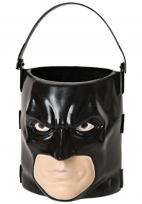 Batman: The Dark Knight Rises: Batman 3D Trick-or-Treat Pail (Black) Batman: The Dark Knight Rises: Batman 3D Trick-or-Treat Pail (Black)