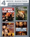 Four-Movie Marathon: Classic War Collection (Wake Island / To Hell and Back / Battle Hymn / Gray Lady Down)