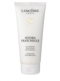 The latest addition to the Fraîchelle family, this advanced body treatment moisturizes and softens your skin beautifully. Formulated with Pure Vitamin E, Apricot Kernel Oil, Magnesium, Essential Fatty Acids, ProVitamin B5 and the scent of fresh florals, it leaves you feeling revived and invigorated all over. 6.8 oz. 