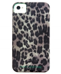 Fancy something wild? Upgrade your iPhone with instant attitude with this posh, leopard print case from Juicy Couture. Durable and designed to easily slip into a pocket or purse, it keeps your favorite tech toy perfectly protected. Fits iPhone 4 and 4S. Fancy something wild? Upgrade your iPhone with instant attitude with this posh, leopard print case from Juicy Couture. Durable and designed to easily slip into a pocket or purse, it keeps your favorite tech toy perfectly protected. Fits iPhone 4 and 4S.