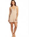 Midnight By Carole Hochman Women's Lace Embrace Chemise