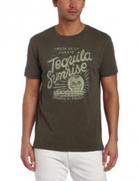 Lucky Brand Men's Tequila Sunrise Tee Lucky Brand Men's Tequila Sunrise Tee