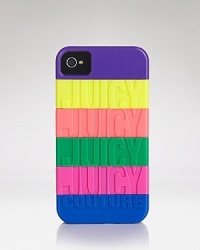Stack the deck: This customizable Juicy Couture iPhone case is a playful pick-me-up for your PDA.