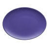 This oval platter in a bold Blueberry is handcrafted in Germany from high fired ceramic earthenware that is dishwasher safe. Mix and match with other Waechtersbach colors to make a table all your own.