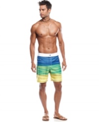 The perfect blend. Comfort and color will carry you through the day in these bright board shorts from Nike. The perfect blend. Comfort and color will carry you through the day in these bright board shorts from Nike.