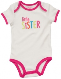 Carter's Ss Bodysuits - Ivory Little Sister-3M Carter's Ss Bodysuits - Ivory Little Sister-3M