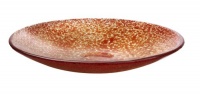 Kosta Boda Tellus 14-1/2-Inch Dish Red