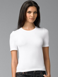 The perfect everyday shirt in ultra-soft fabric. Cotton/polyamide/elastene Machine wash or dry clean Imported The perfect everyday shirt in ultra-soft fabric. Cotton/polyamide/elastene Machine wash or dry clean Imported