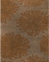 Area Rug 5x8 Rectangle Contemporary Sand Brown Color - Surya Bombay Rug from RugPal