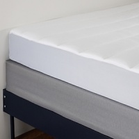 This high performance mattress pad is like no other. Thanks to a breakthrough in fabric technology, this soft cotton cover is highly water and stain resistant, without compromising the hand of the cloth. It is fully breathable with all of the properties of natural cotton. This high performance mattress pad is like no other. Thanks to a breakthrough in fabric technology, this soft cotton cover is highly water and stain resistant, without compromising the hand of the cloth. It is fully breathable with all of the properties of natural cotton.