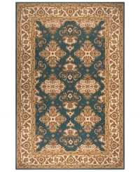 A triumph of traditional design, this area rug by Momeni is inspired by the rarest Persian pieces -- the epitome of beauty for thousands of years. Made of sumptuously soft New Zealand wool, each piece is specially woven to enhance its antiqued appearance. A triumph of traditional design, this area rug by Momeni is inspired by the rarest Persian pieces -- the epitome of beauty for thousands of years. Made of sumptuously soft New Zealand wool, each piece is specially woven to enhance its antiqued appearance.