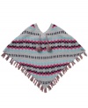 Lightweight layers. She can add the finishing touch to her look with this adorable poncho from Roxy. (Clearance)