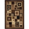 Home Dynamix Catalina 4467-469 Black/Brown Polyproplene 5-Feet 3 by 7-Feet 2 Contemporary Area Rug