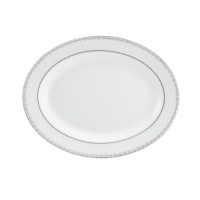 Mikasa Floral Strand 14-Inch Oval Platter Mikasa Floral Strand 14-Inch Oval Platter