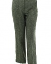 Jones New York Pants, Straight Leg Tweed Black Multi 10