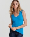 Michael Stars ticks another box on your summer must-have list with this vibrantly hued tank top.