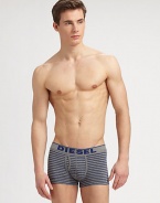 Comfortable enough for everyday wear, these slim fitting, stretch-cotton briefs are accented with stylish stripes and an elastic waistband with signature logo detail.Elastic logo waistband95% cotton/5% elastaneMachine washImported