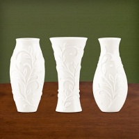 Opal Innocence Carved Small Vase (Set of 3) Opal Innocence Carved Small Vase (Set of 3)