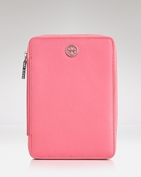 A subtle logo glamorizes this Tory Burch e-reader case, finished in Saffiano leather. Like your favorite title, it is a total page-turner. A subtle logo glamorizes this Tory Burch e-reader case, finished in Saffiano leather. Like your favorite title, it is a total page-turner.