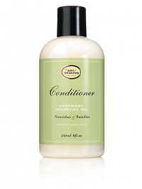 The Art of Shaving Conditioner enriched with Jojoba oil, conditions to nourish the hair, leaving it full, shiny, and feeling soft. The distinctive blend of rosemary and peppermint essential oils provides a stimulating and refreshing aroma experience. The Art of Shaving Conditioner enriched with Jojoba oil, conditions to nourish the hair, leaving it full, shiny, and feeling soft. The distinctive blend of rosemary and peppermint essential oils provides a stimulating and refreshing aroma experience.