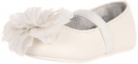 Stuart Weitzman Layette Baby Bud Ballet Flat (Infant/Toddler),White/White,4 M US Toddler Stuart Weitzman Layette Baby Bud Ballet Flat (Infant/Toddler),White/White,4 M US Toddler