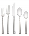 There's a lot to love about the Fair Harbor flatware set. Service for eight and a coordinating hostess set in banded, best-quality stainless steel outfit the table with effortless style suitable for any occasion. A keeper from kate spade new york.