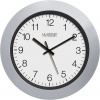 La Crosse Technology WT-3102S 10-Inch Atomic Analog Wall Clock, Silver