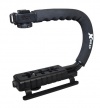 Opteka X-GRIP Professional Camera / Camcorder Action Stabilizing Handle- Black