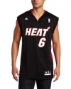 Miami Heat Lebron James Men's Black NBA Revolution 30 Replica Jersey