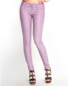 GUESS Power Skinny Glitz Colored Jeans