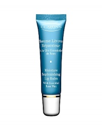 Reparative balm works deep within the skins surface to help heal dry, chapped, weather-roughened lips. SPF 15 sunscreens help insulate lips from the aging effects of UV rays. Soothes the senses with aromatic plant essences. Hydration so pure and refreshing, parched lips drink in its benefits. All climates. Reparative balm works deep within the skins surface to help heal dry, chapped, weather-roughened lips. SPF 15 sunscreens help insulate lips from the aging effects of UV rays. Soothes the senses with aromatic plant essences. Hydration so pure and refreshing, parched lips drink in its benefits. All climates.