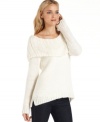 The ultimate sweater - get the look with this slouchy version from DKNY Jeans, complete with an oversized cowl neckline.
