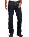 True Religion Men's Ricky Super T Straight Catrer Jean