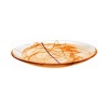 Kosta Boda Contrast Dish, Orange