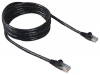 Belkin Components 5ft CAT5E Black Patch Cord Snagless