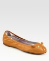 A beloved mouse silhouette defines this buttery leather comfortable design. Leather upper with metal studsLeather liningRubber solePadded insoleImportedOUR FIT MODEL RECOMMENDS ordering one half size up as this style runs small. 
