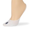 Ralph Lauren women's socks Microfiber Mesh Liner white 3pairs