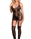 Halter Dress With Stockings