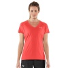 Women's UA Tech™ Shortsleeve V-Neck Tops by Under Armour Medium Fire