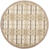 Area Rug 6x6 Round Contemporary Colorweave Plaid Color - Safavieh Martha Stewart Rug from RugPal