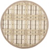 Area Rug 6x6 Round Contemporary Colorweave Plaid Color - Safavieh Martha Stewart Rug from RugPal