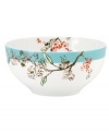 Make your favorite treats sing with Chirp dessert bowls from Lenox Simply Fine. Adorned with the beloved birds and florals of Chirp dinnerware and in oven-safe bone china, it's an irresistible addition to any casual dining collection.